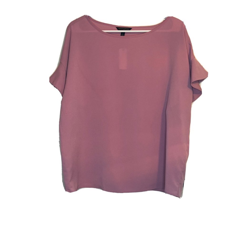 Banana Republic women’s L short sleeve blouse